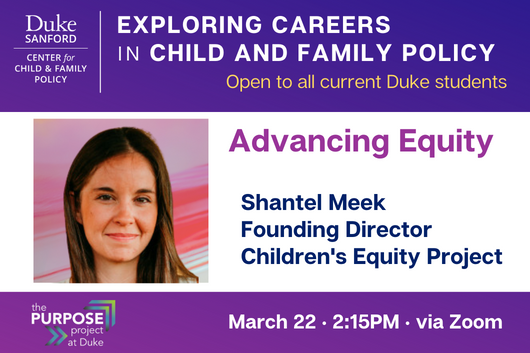 Career Series, Advancing Equity, Shantel Meek 3/22/23